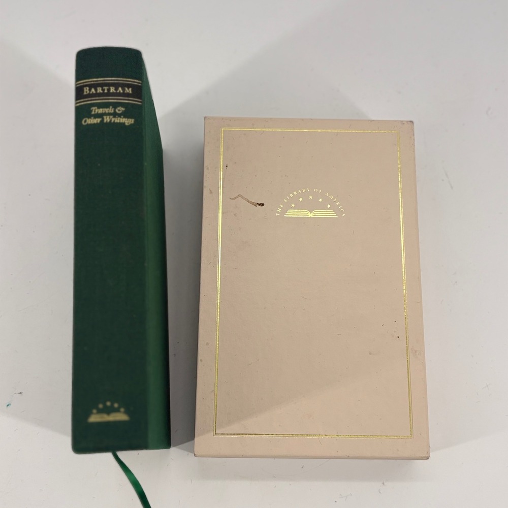 Library of America William Bartram Travels and Other Writings Book 1st Edition